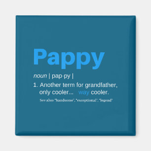 Pappy Opa Vatertag Definition Geburtstag Magnet