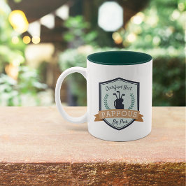Pappy Par | Golf Opa Zweifarbige Tasse