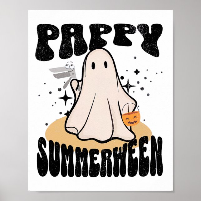 Pappy Summerween Ob Nurse Halloween Ghost mit Spe Poster (Vorne)