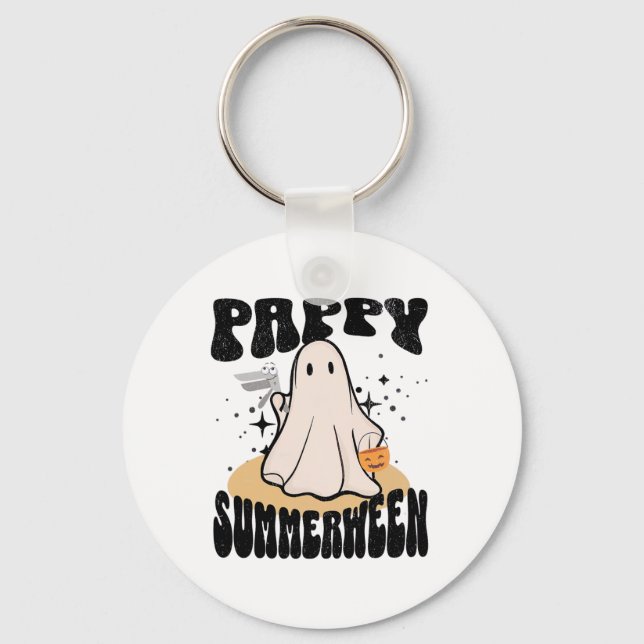 Pappy Summerween Ob Nurse Halloween Ghost mit Spe Schlüsselanhänger (Vorderseite)
