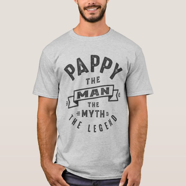 Pappy the Myth T-Shirt (Vorderseite)