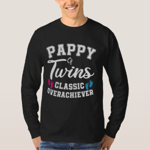 Pappy Vater von Twins Classic Übererfüller Väter D T-Shirt