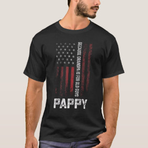Pappy, weil Opa ist für alte Typ Männer Retro T-Shirt