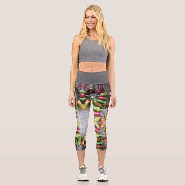 Paprika Capri Leggings (Vorderseite)