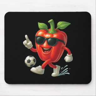 Paprika-Fußball  Mousepad