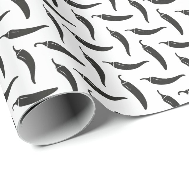 Paprika Geschenkpapier (Rolleneckpunkt)