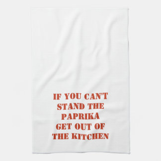 PAPRIKA KITCHEN TOWEL - ORANGE GESCHIRRTUCH