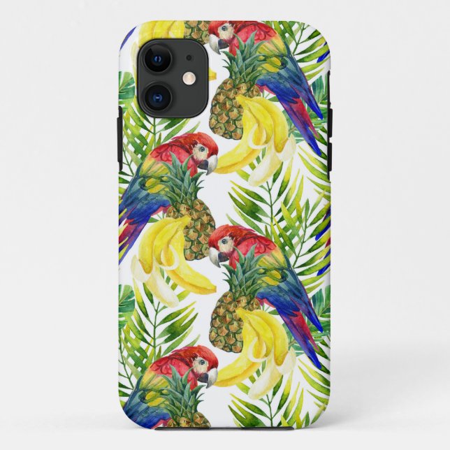 Paprika und tropische Früchte Case-Mate iPhone Hülle (Rückseite)