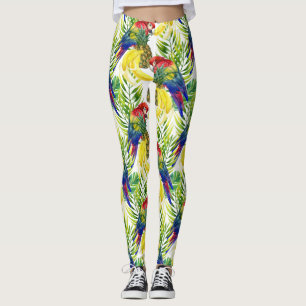Paprika und tropische Früchte Leggings