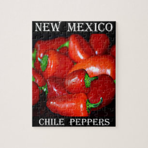 Paprikaschoten des neuen Mexiko-Chilis (Chile) Puzzle