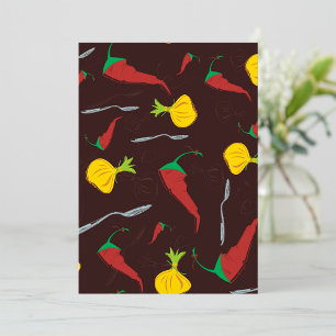 Paprikaschoten Einladung