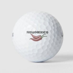 Paprikaschoten für den Chili in Mexiko Golfball