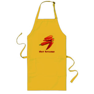 Paprikaschoten für Red Hot Chili Lange Schürze