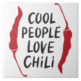 Paprikaschoten für Rote Chili Fliese