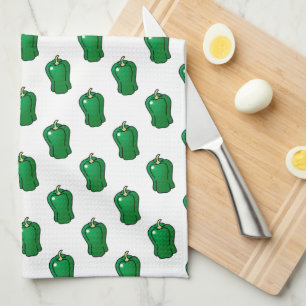 Paprikaschoten Geschirrtuch