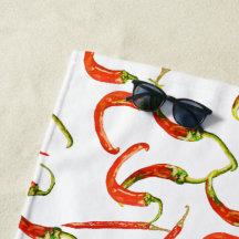 Paprikaschoten mit rotem Chili Pflanze