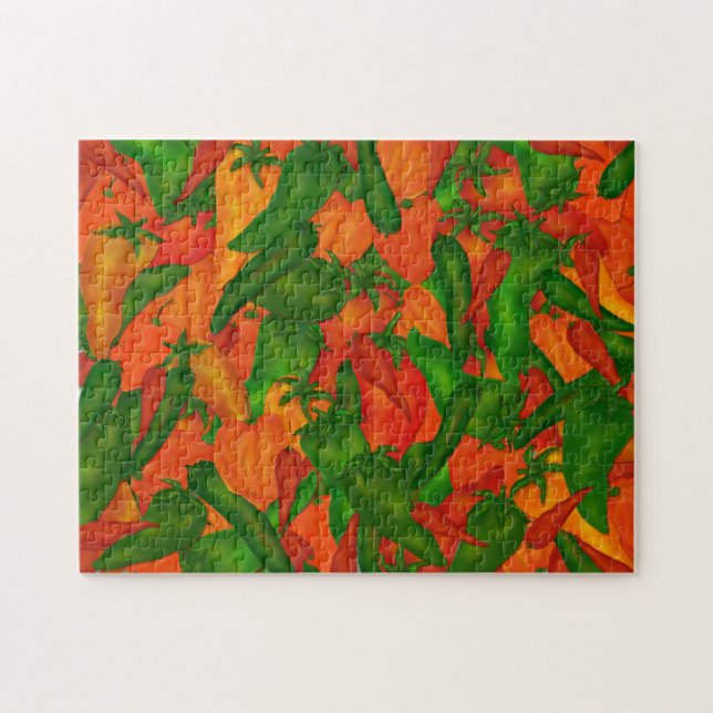 Paprikaschoten Puzzle (Horizontal)