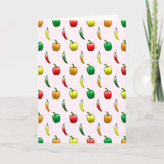 Paprikaschoten und süße Paprikaschoten Einladung