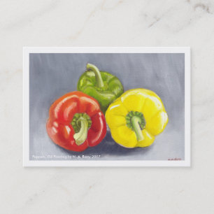 Paprikaschoten Visitenkarte