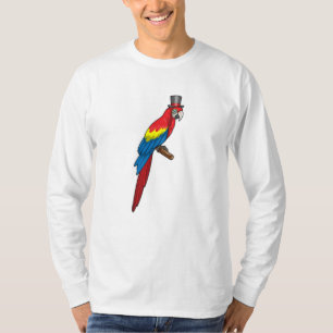 Paprot als Gentleman mit Hut T-Shirt