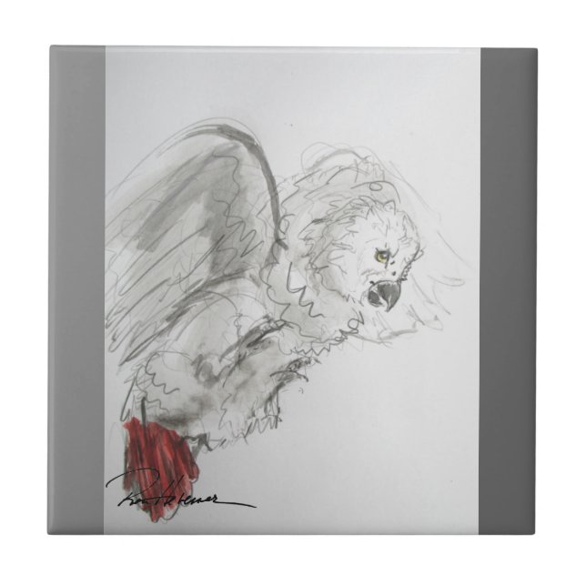 Paprot Fliese (Vorderseite)