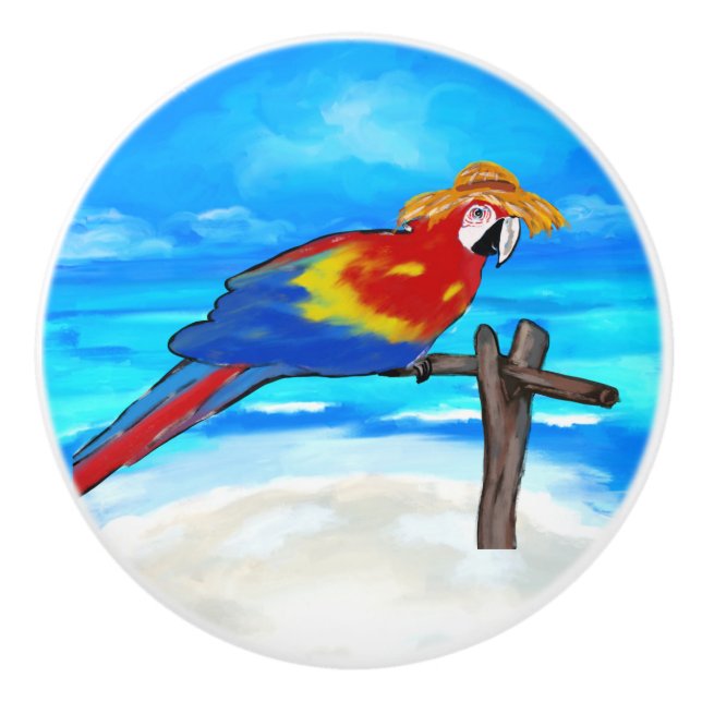 Paprot Keramikknauf (Vorderseite)