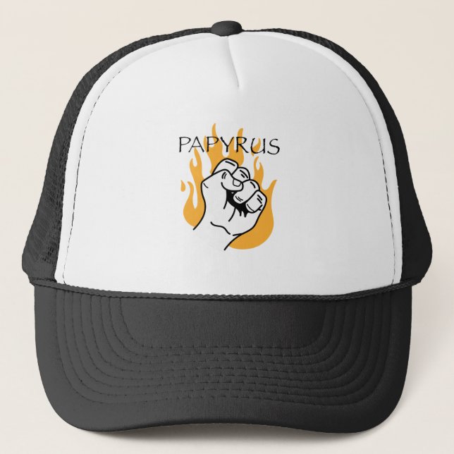 Papryus Truckerkappe (Vorderseite)