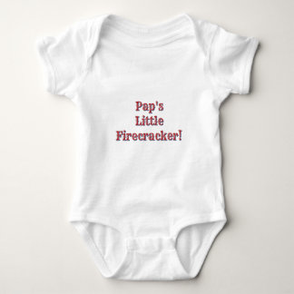 Pap's Little Firecracker! USA 250 Feuerwerk Baby Strampler