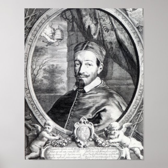 Papst Alexander VII Poster (Vorne)