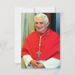 Papst Benedikt XVI. Verteidiger der Tradition Heil Dankeskarte