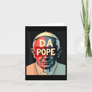 Papst Bobby Chicago - Katholischer Spaß Funny Da P Karte