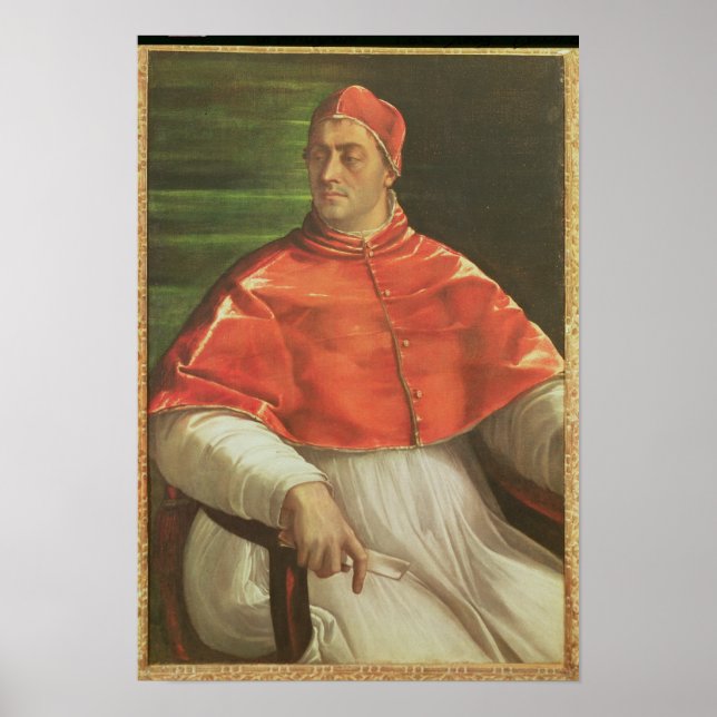 Papst Clement VII c.1526 Poster (Vorne)