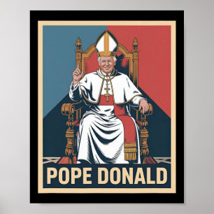 Papst Donald Pope Trump Papst Donald Trump Polimp Poster