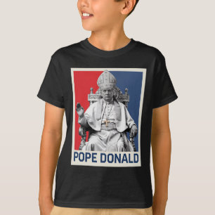 Papst Donald Pope Trump Papst Donald Trump Polimp T-Shirt