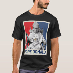 Papst Donald Pope Trump Papst Donald Trump Polimp T-Shirt