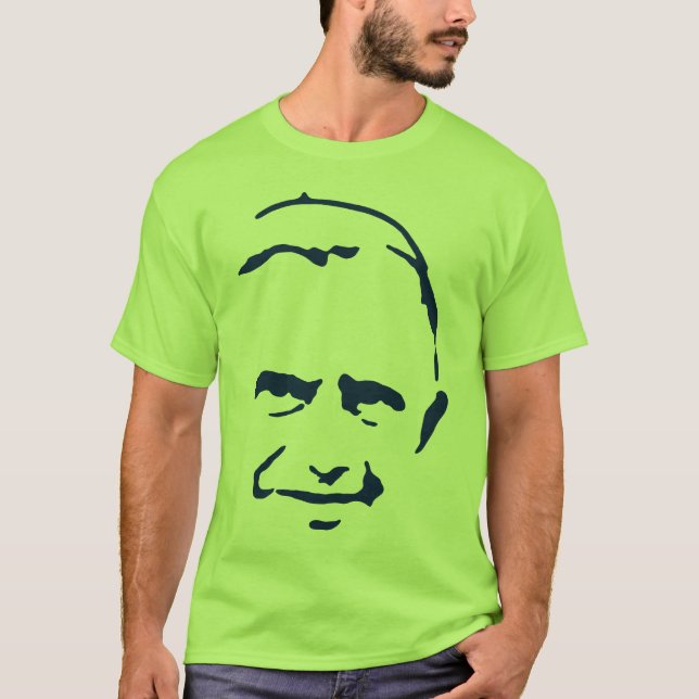 Papst Face T-Shirt (Vorderseite)
