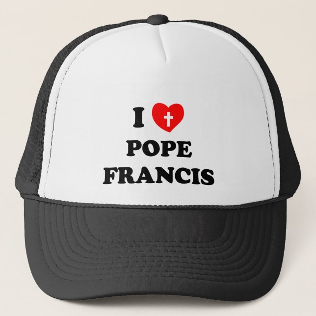 Papst Francis Truckerkappe (Vorderseite)