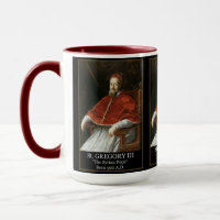 Papst Gregory III "Der syrische Papst" - Tasse