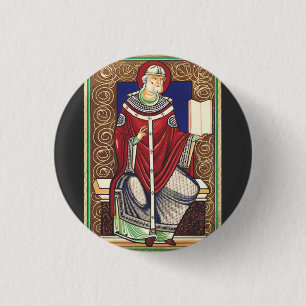 Papst Gregory vom Großen Button
