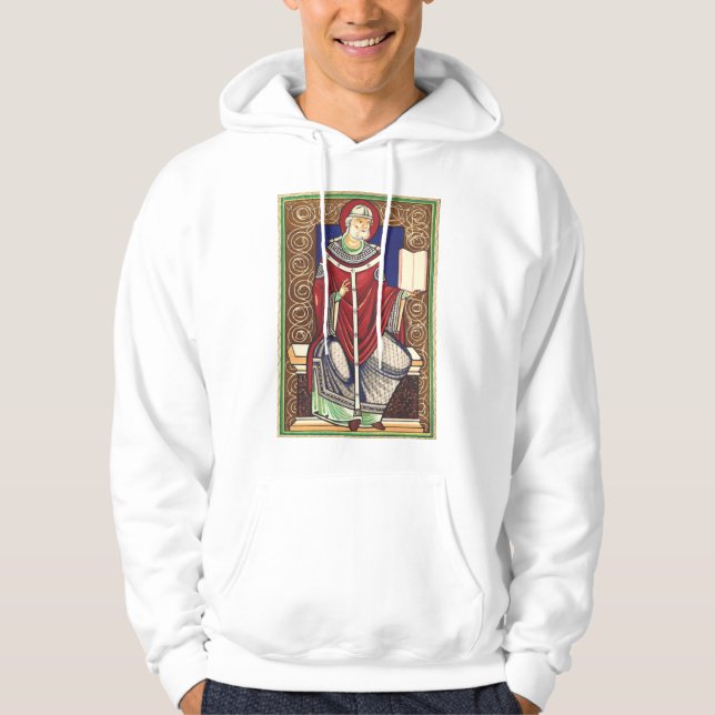 Papst Gregory vom Großen Hoodie (Vorderseite)