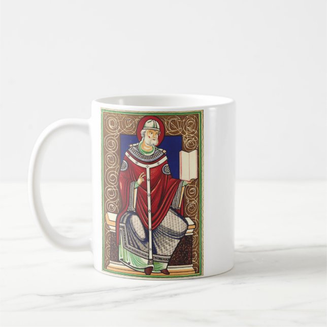 Papst Gregory vom Großen Kaffeetasse (Links)