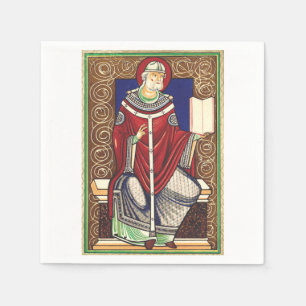 Papst Gregory vom Großen Serviette