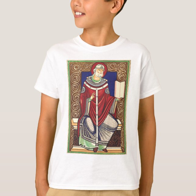 Papst Gregory vom Großen T-Shirt (Vorderseite)