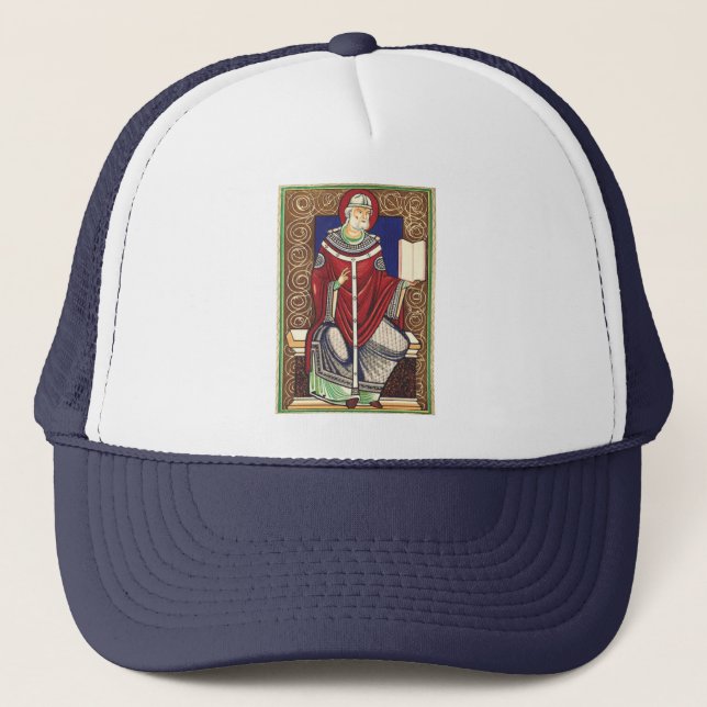 Papst Gregory vom Großen Truckerkappe (Vorderseite)