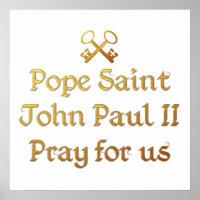 Papst Johannes Paul II. Betet uns