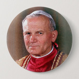 Papst Johannes Paul II Button