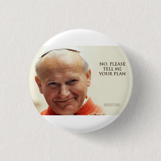 Papst Johannes Paul II Button
