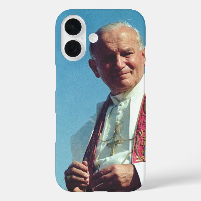 Papst Johannes Paul II Case-Mate iPhone Hülle (Rückseite)