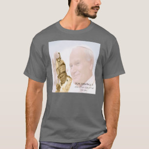 Papst Johannes Paul II. Collagen-T - Shirt -
