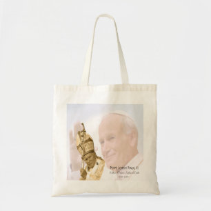 Papst Johannes Paul II. Collagen-Taschen-Tasche Tragetasche